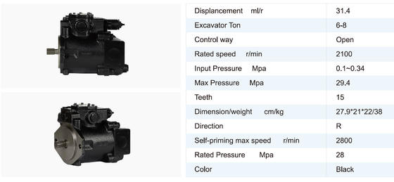 سعر جيد TGFQ K3SP36B لـ SK60SR/SK70SR YT10V00016F1 مضخة هيدروليكية الانترنت